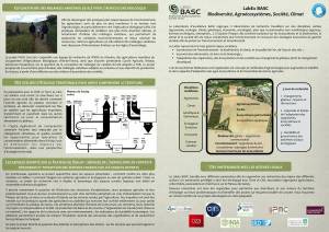 Fiche de présentation des projets BASC sur le Plateau de Saclay - Mars 2016